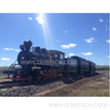 Antique steam engine locomotive for scenic spots